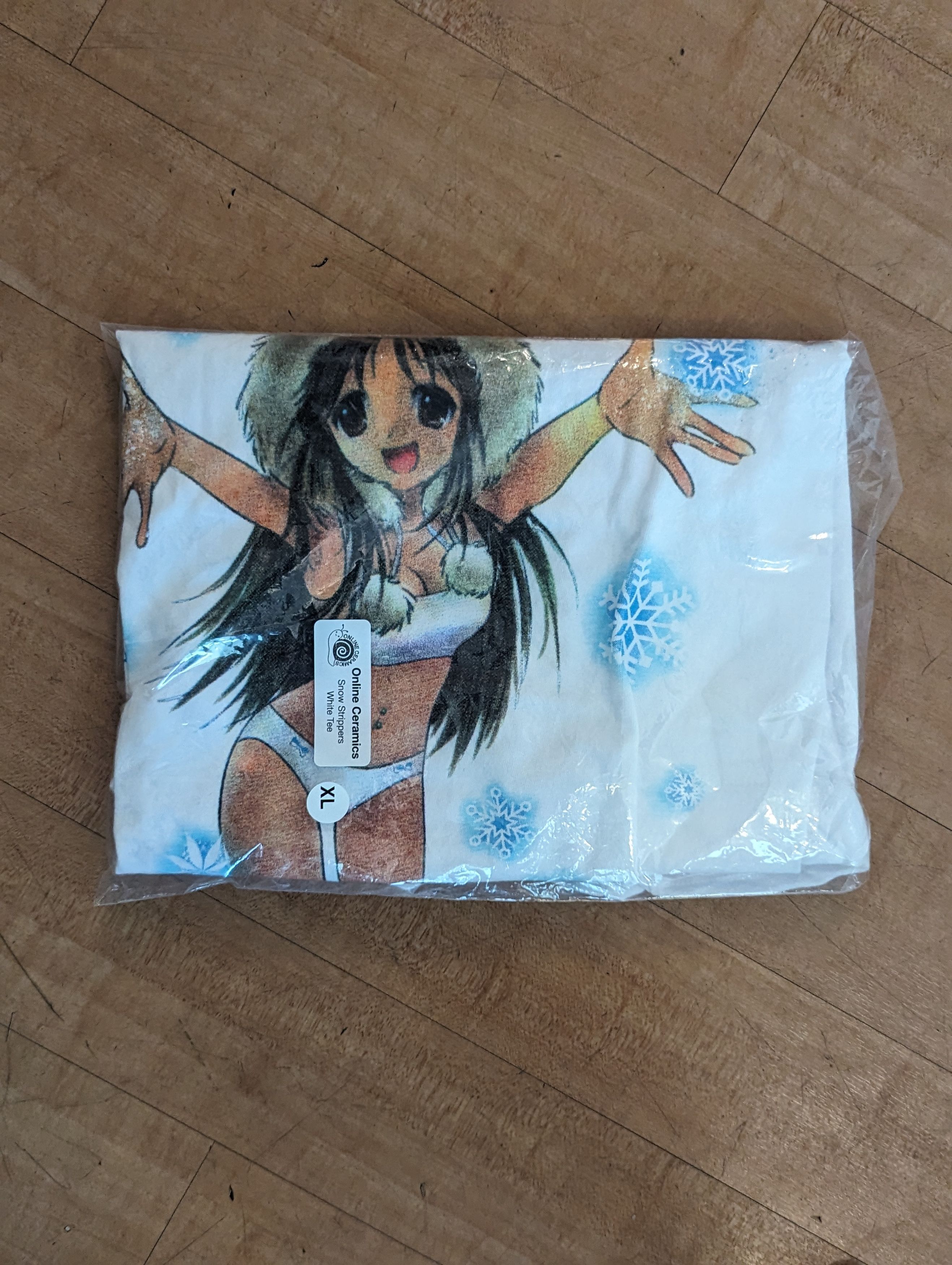 Sad Boys Sbe Merch Snow Strippers x Online Ceramics Anime Girl Tour Merch  SZ XL | Grailed