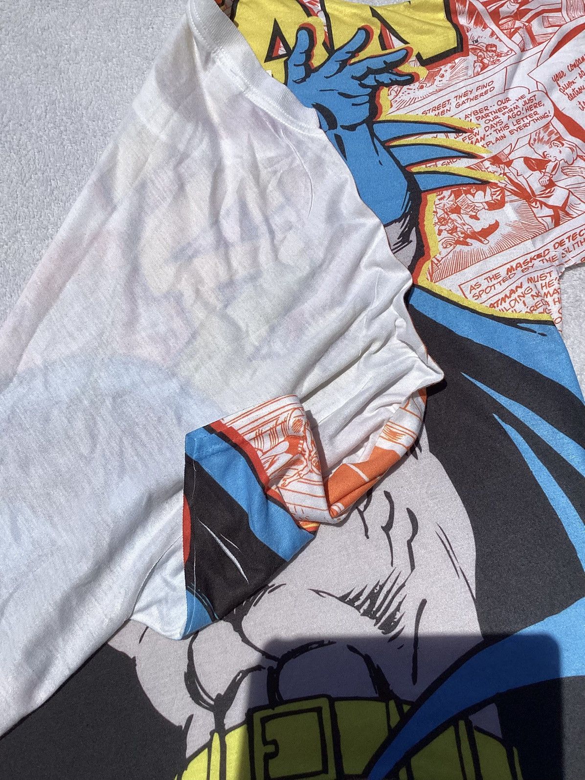 DC Comics Y2K modern Batman comic strip all over print T-shirt Size US XL / EU 56 / 4 - 3 Thumbnail
