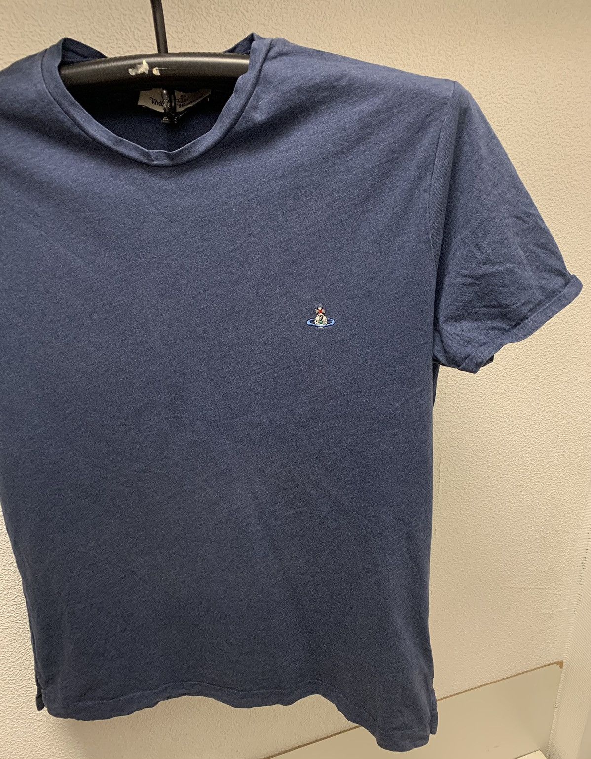 Vivienne Westwood Vivienne Westwood navy blue t-shirt 2xl xxl Size US XXL / EU 58 / 5 - 4 Thumbnail