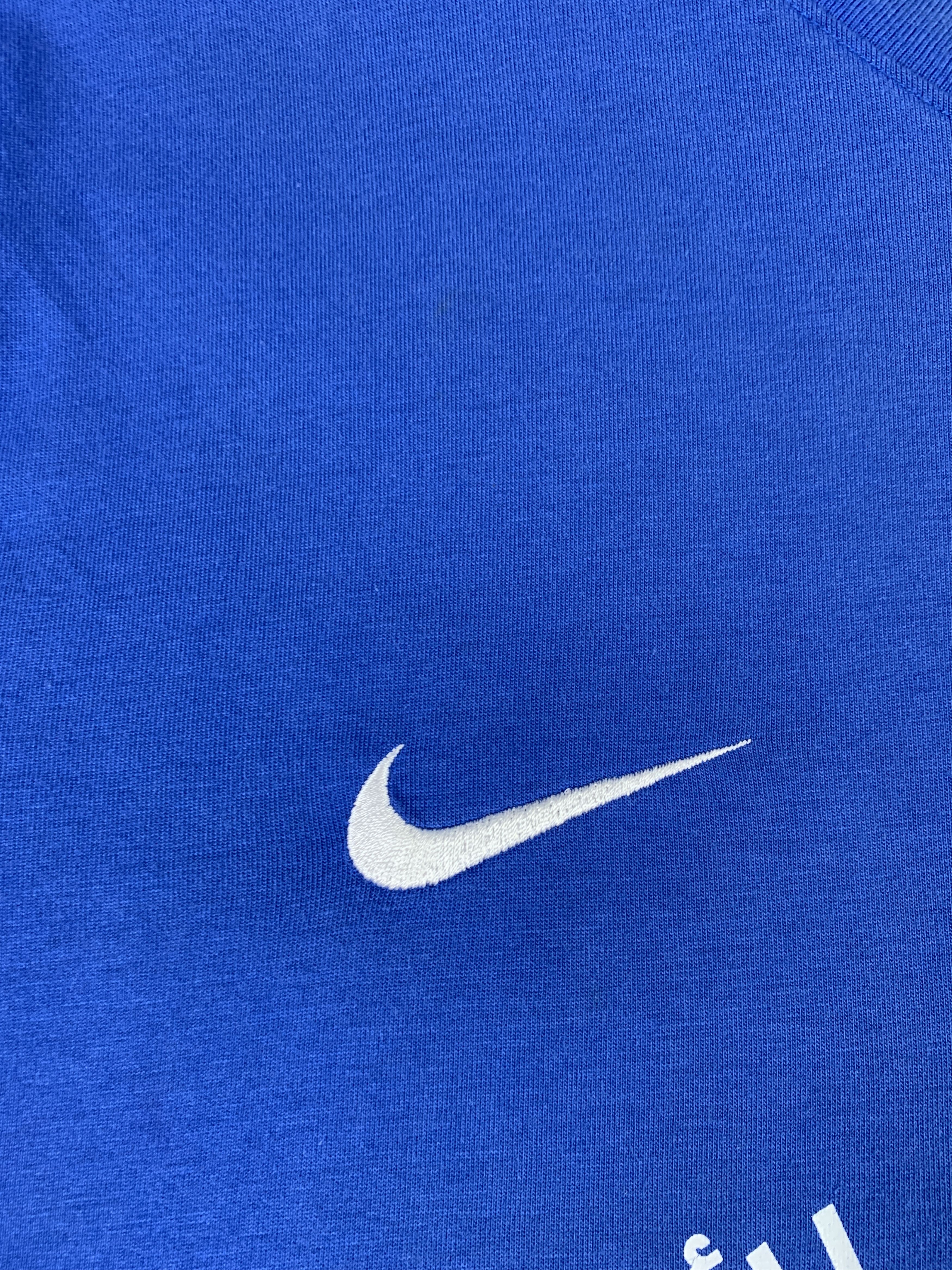 Nike 2010s Nike Blue Al-Hilal FC Arab League Tee (M) Size US M / EU 48-50 / 2 - 2 Thumbnail