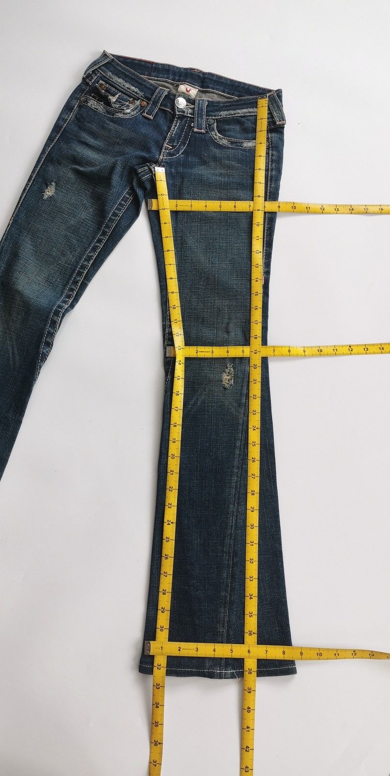 True Religion True Religion Bootcut Jeans Size 26" / US 2 / IT 38 - 10 Thumbnail