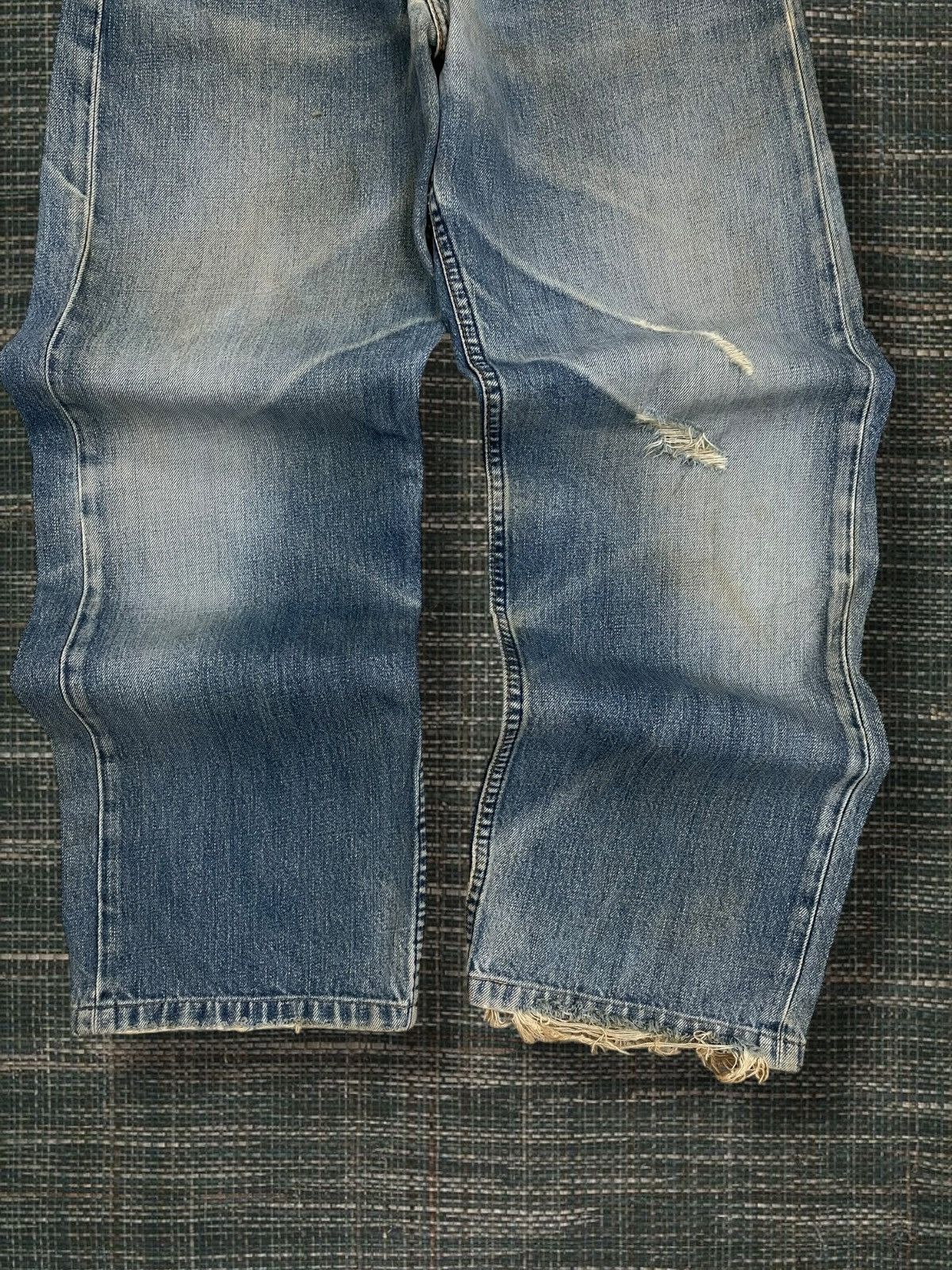 Levi's Vintage Clothing Vintage 1990s Original Levis 504 Distressed Mudwash Style Size US 29 - 3 Thumbnail