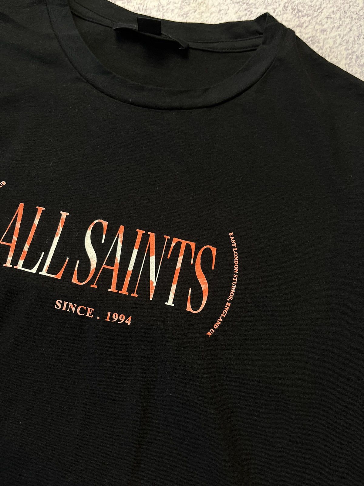 Allsaints Vintage Allsaints Big logo T-Shirt Size US M / EU 48-50 / 2 - 7 Thumbnail