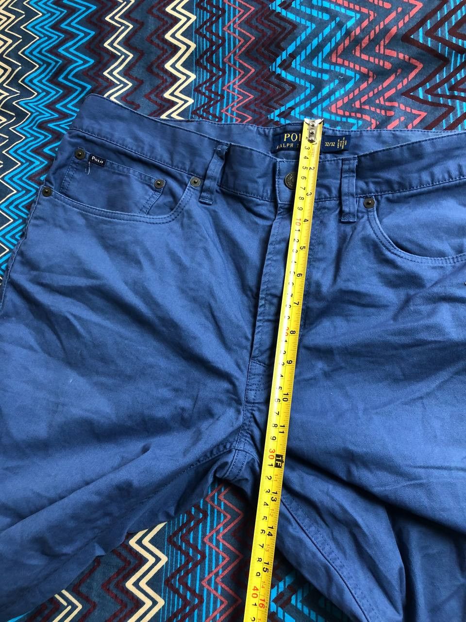 Polo Ralph Lauren Denim pants blue vintage jeans Polo Ralph Lauren Y2K Size US 32 / EU 48 - 16 Thumbnail