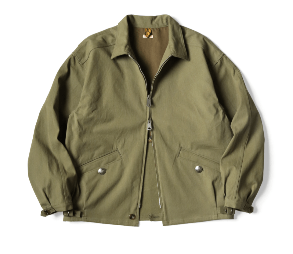 Kapital Water-repellent light canvas ZIP UP KAYAK PAW-PAW blouson Size US XL / EU 56 / 4 - 1 Thumbnail