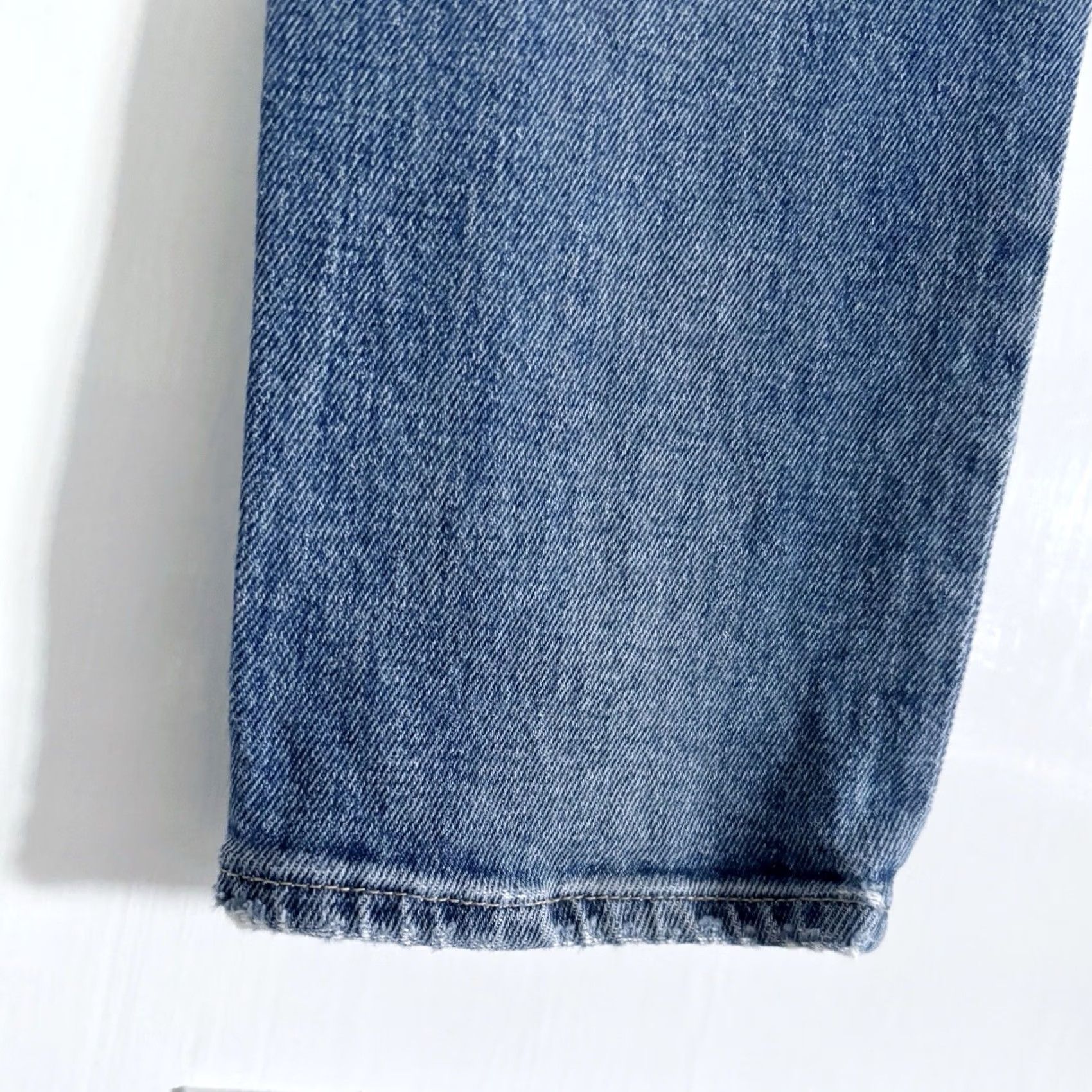 7 For All Mankind 7 For All Mankind Blue Distressed Jeans - W24/L31 Womens Size - Italy Denim - Slim Fit Size 42" / US 20 - 7 Thumbnail