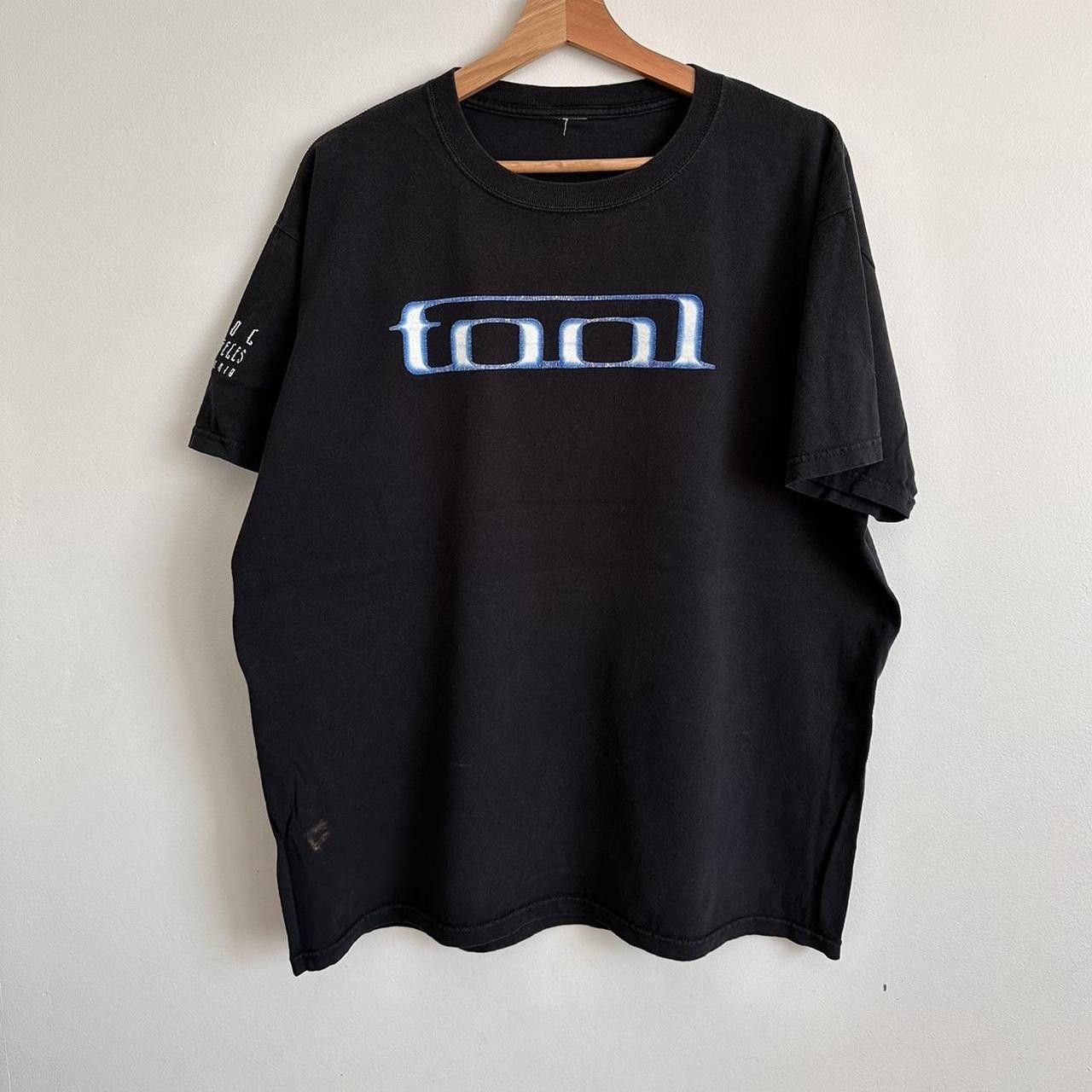 image of Band Tees x Rock Tees Vintage Y2K Tool Shirt in Black, Men's (Size XL)