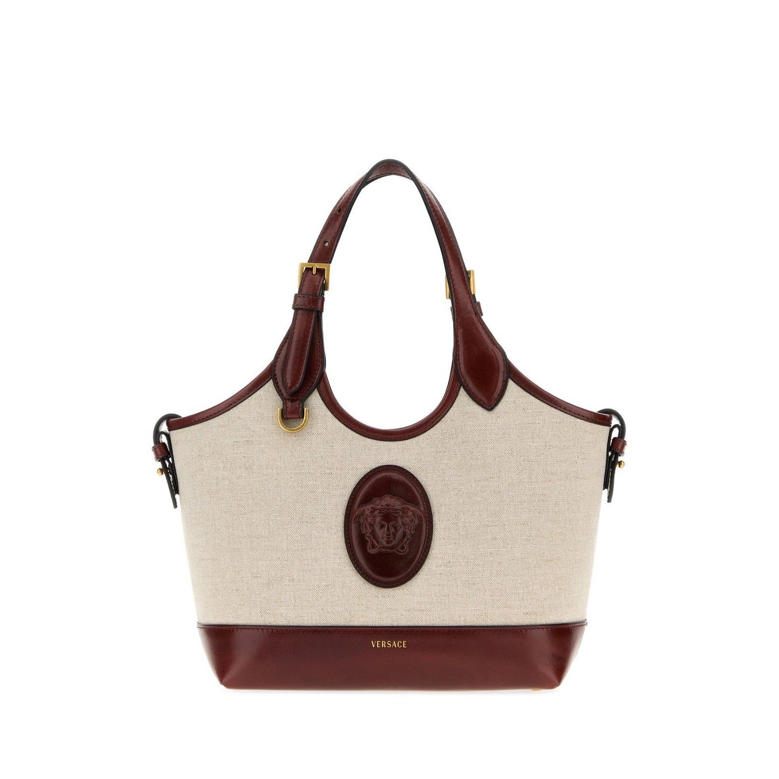 Versace VERSACE Brown Riviere Tote Bag New Size ONE SIZE - 1 Thumbnail
