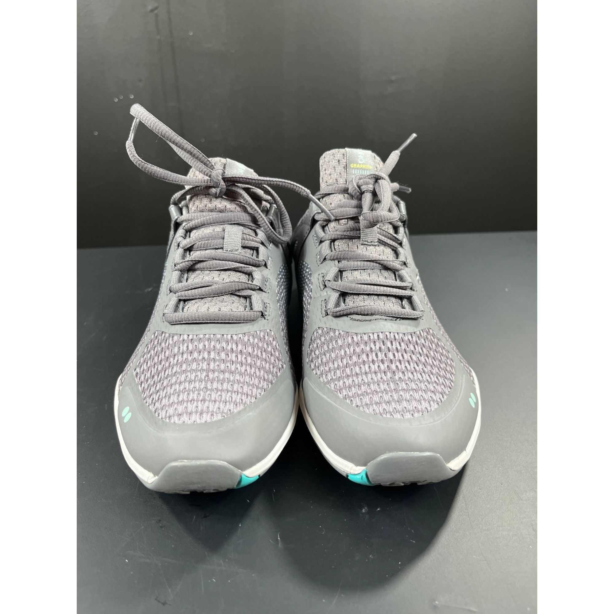Other Ryka SKU 7793 Womens Grey and Teal Athletic training Shoes S Size US 9.5 / IT 39.5 - 2 Thumbnail