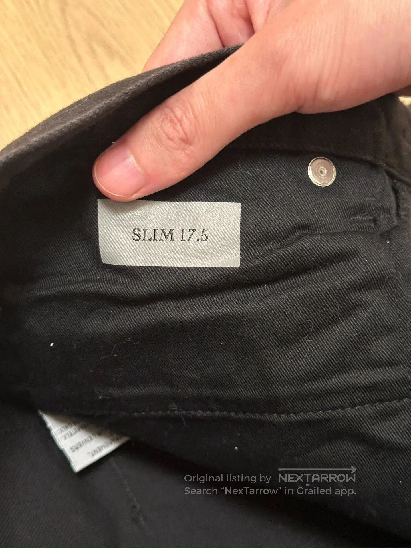 Dior Dior CD Embroidered Logo Black Jeans. Size US 30 / EU 46 - 6 Thumbnail