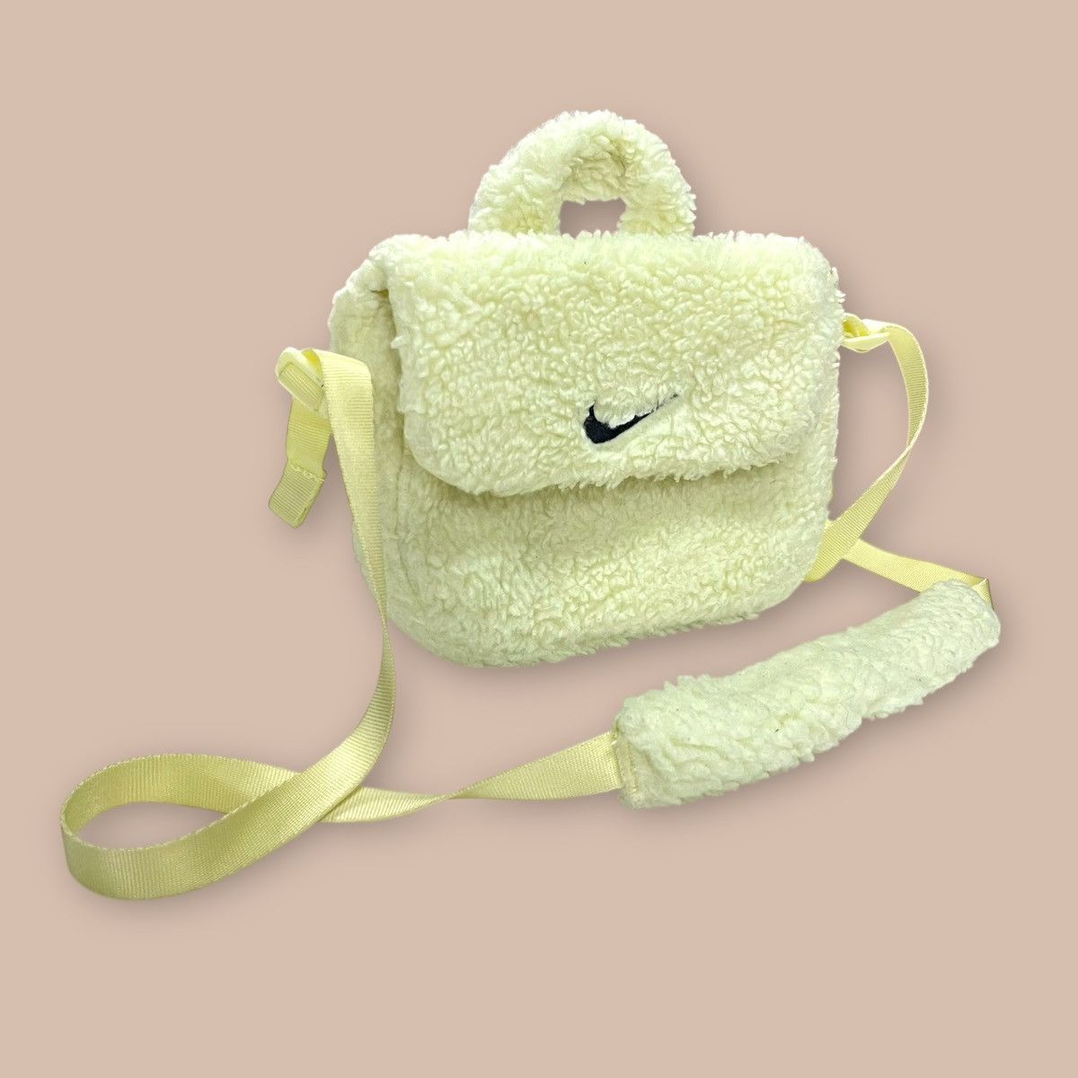 Nike NIKE Faux Fur Cross Body Bag Size ONE SIZE - 2 Thumbnail