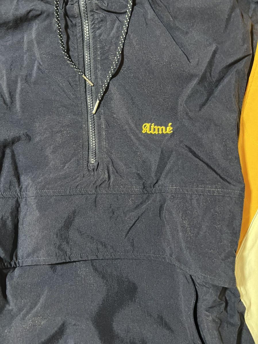 Aime Leon Dore Aime Leon Dore ALD Collegiate Popover Jacket Size XL Navy Size US XL / EU 56 / 4 - 4 Thumbnail