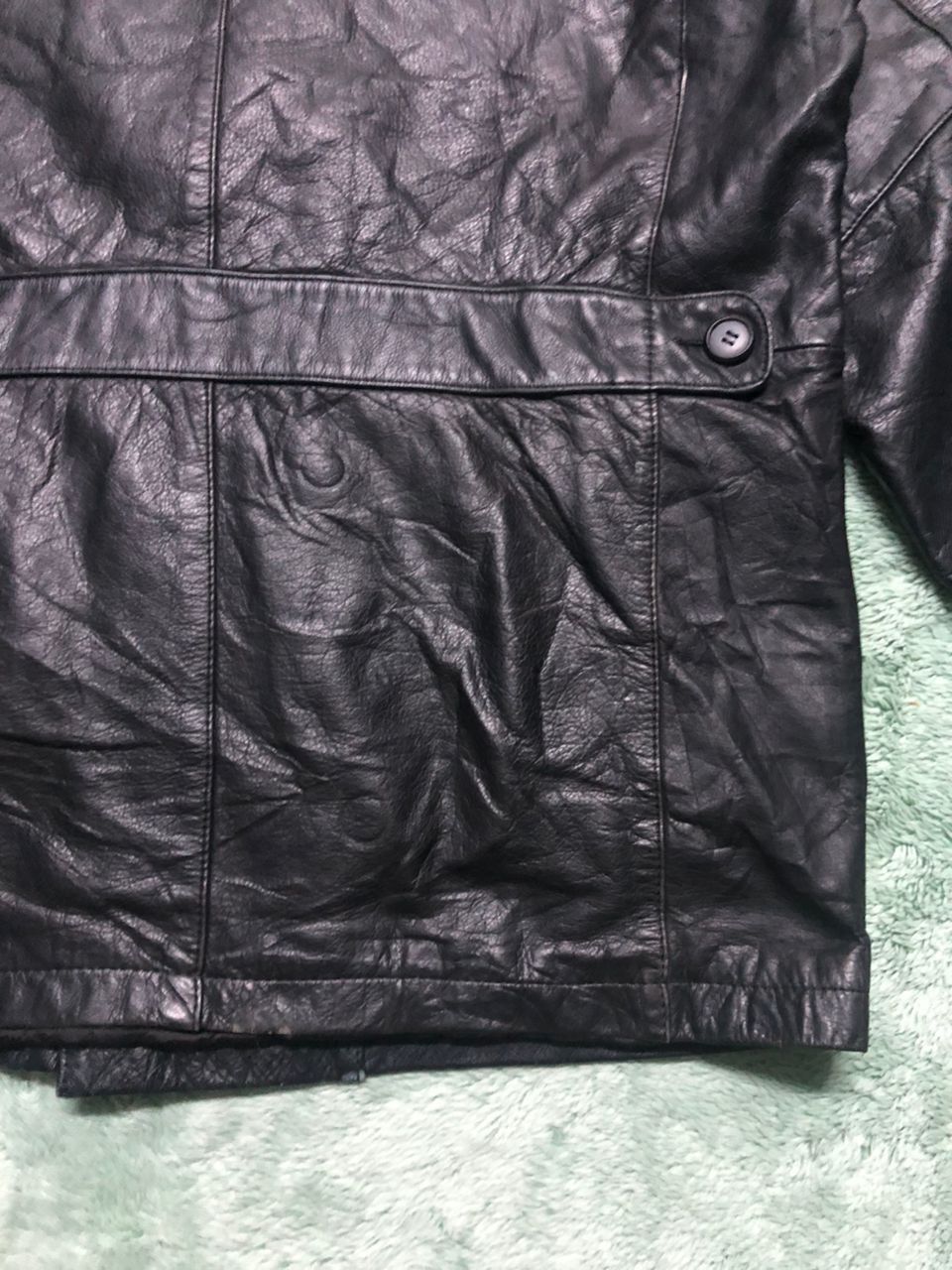 Issey Miyake VTG PARACHUTE CARGO COWHIDE LEATHER JACKET D HOMME AHOMME Size US L / EU 52-54 / 3 - 10 Thumbnail