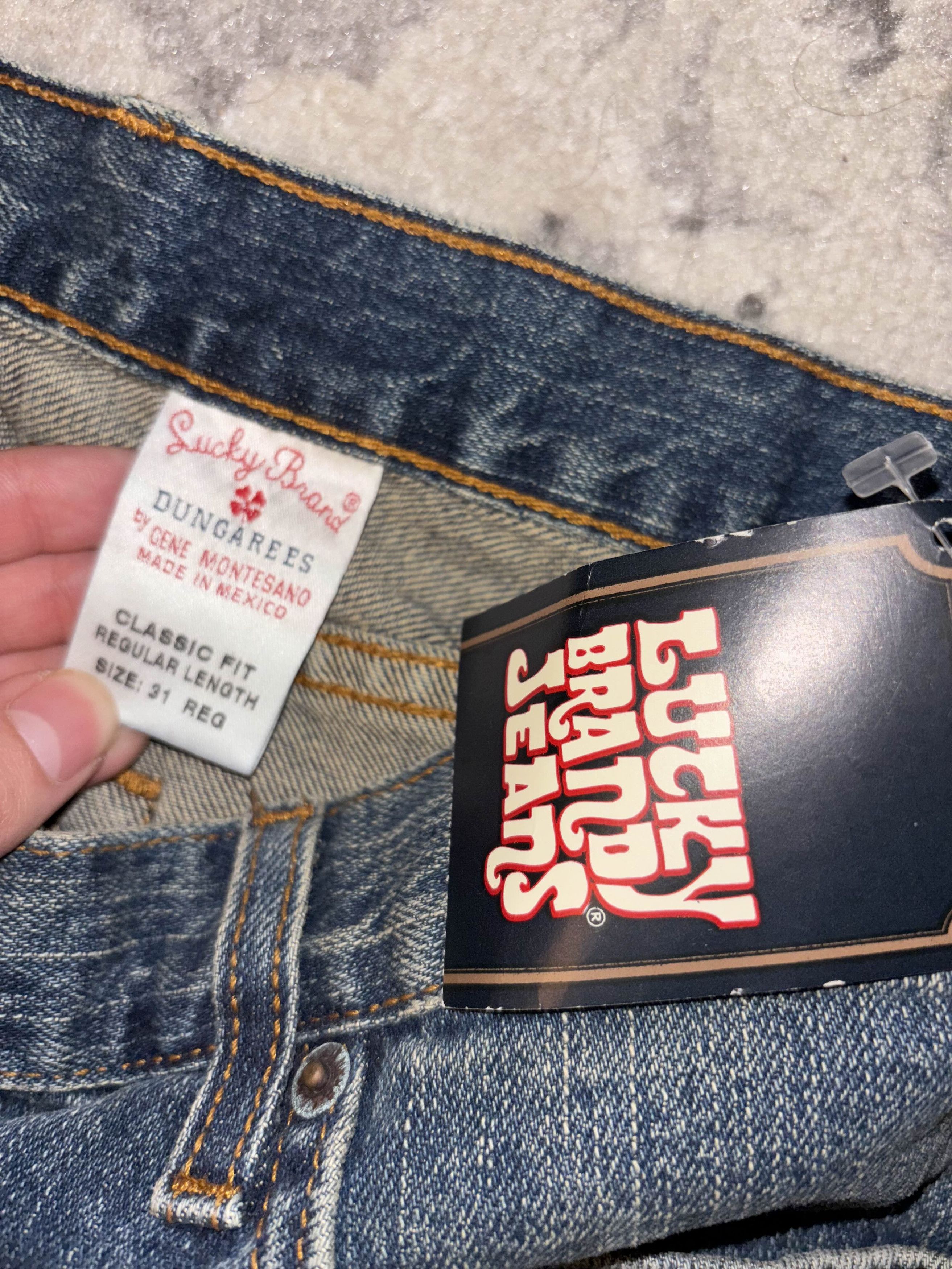 Lucky Brand Y2K Lucky Brand Dungarees Jeans Size US 31 - 3 Thumbnail