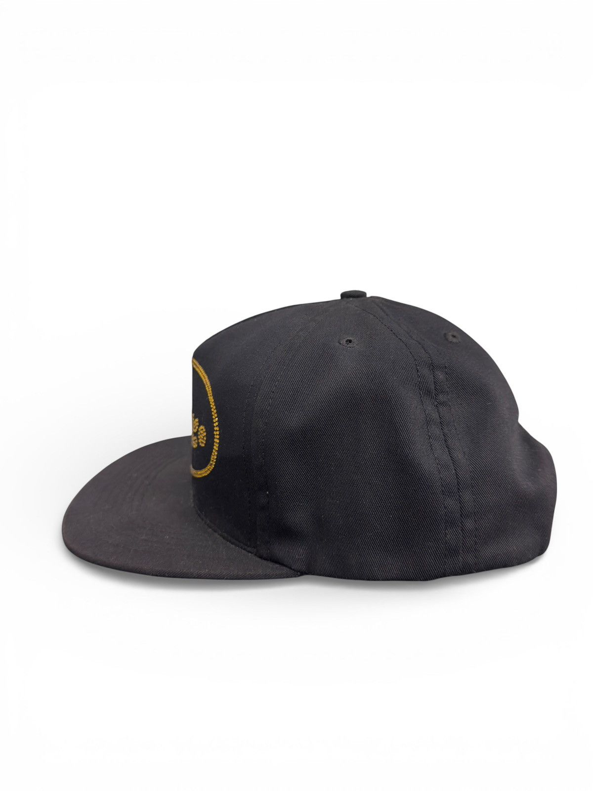 Supreme Supreme Black Gold Snapback Hat Size ONE SIZE - 4 Thumbnail