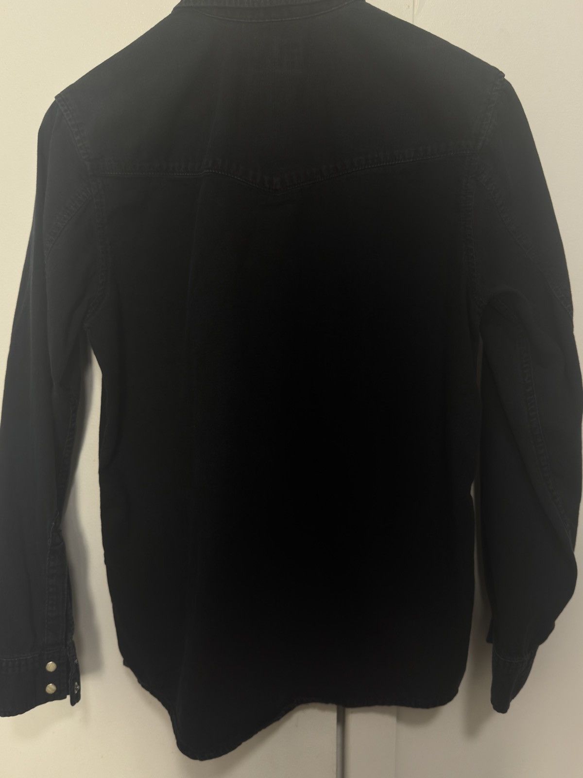 Nudie Jeans Black Denim Organic George shirt Size US XS / EU 42 / 0 - 3 Thumbnail