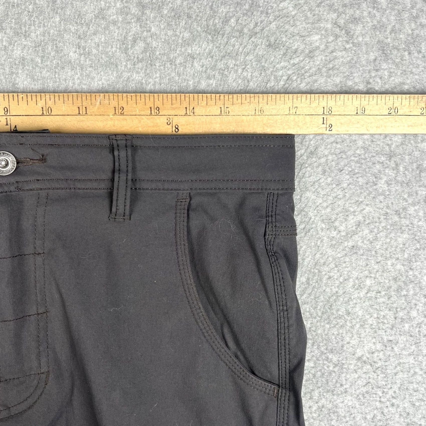 Prana Prana Stretch Zion II Hiking Pants - Mens Gray Cargo Size US 32 / EU 48 - 5 Thumbnail