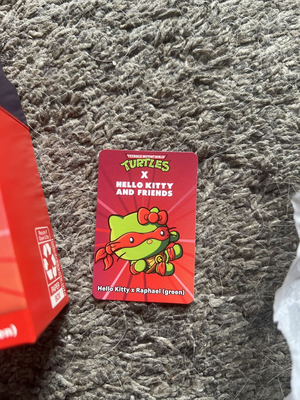 Nickelodeon TMNT X Hello Kitty And Friends Hello Kitty X Raphael (Green) Size ONE SIZE - 4 Thumbnail