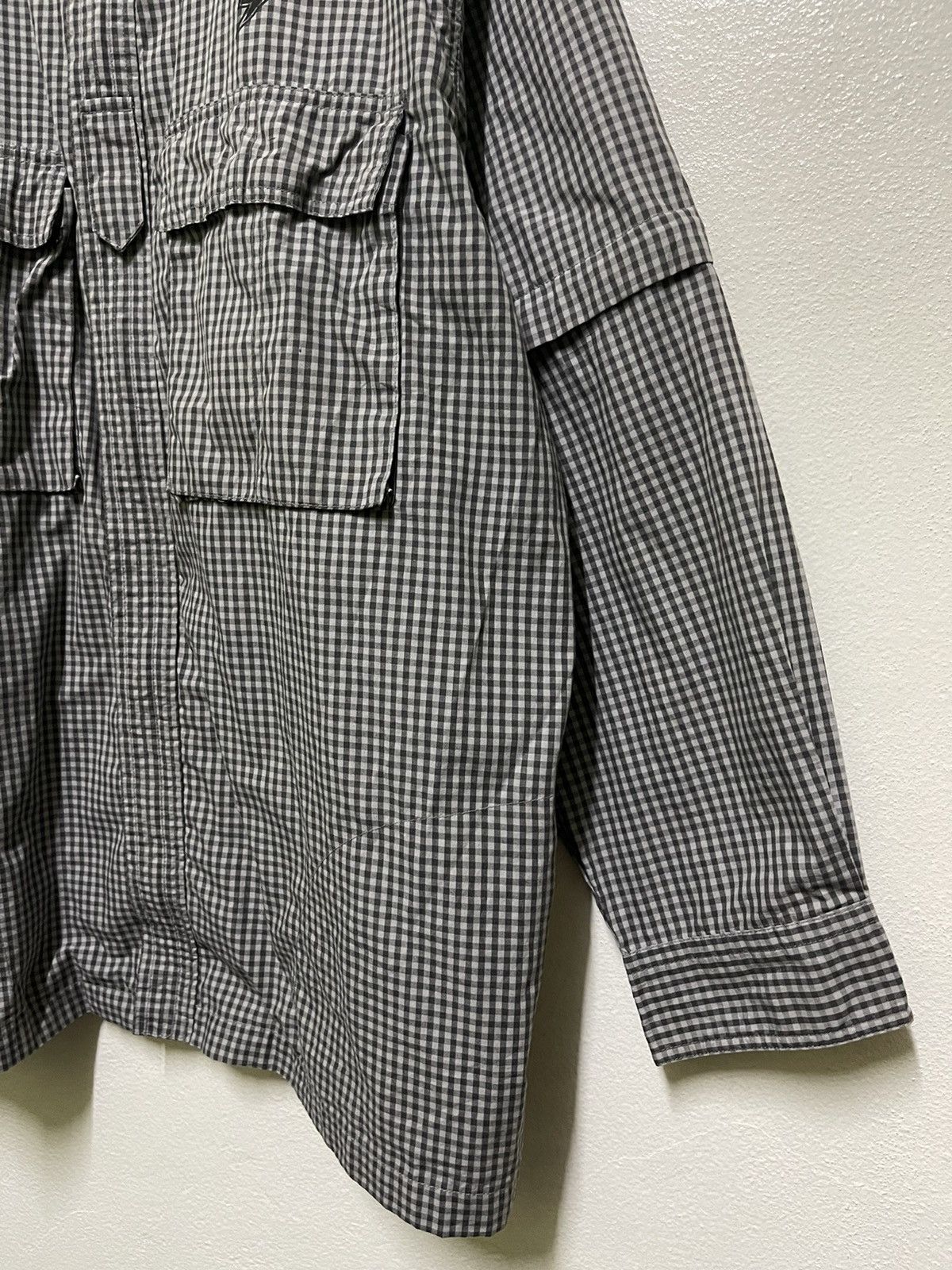 Japanese Brand Impala Zipper Shirt Tactical Pocket Removeable Sleeve Size US XL / EU 56 / 4 - 7 Thumbnail