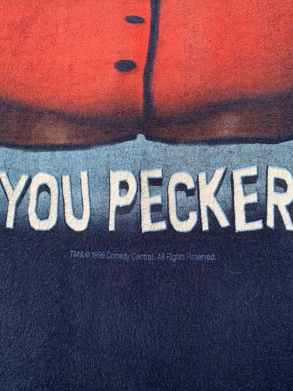 Band Tees × Vintage Vintage 1998 South Park Screw you graphic Tee Size US M / EU 48-50 / 2 - 4 Thumbnail