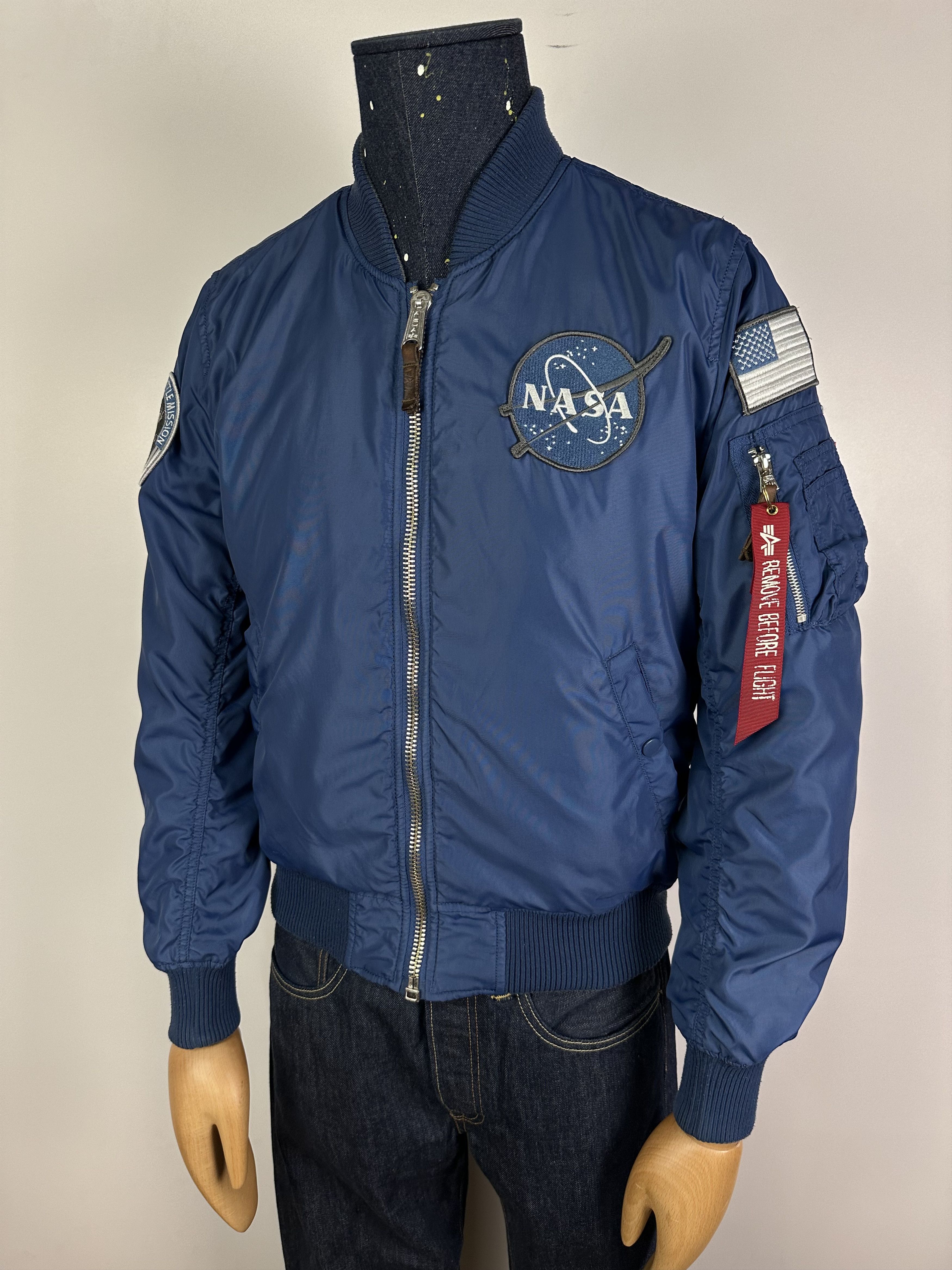 Nasa reversible bomber jacket best sale