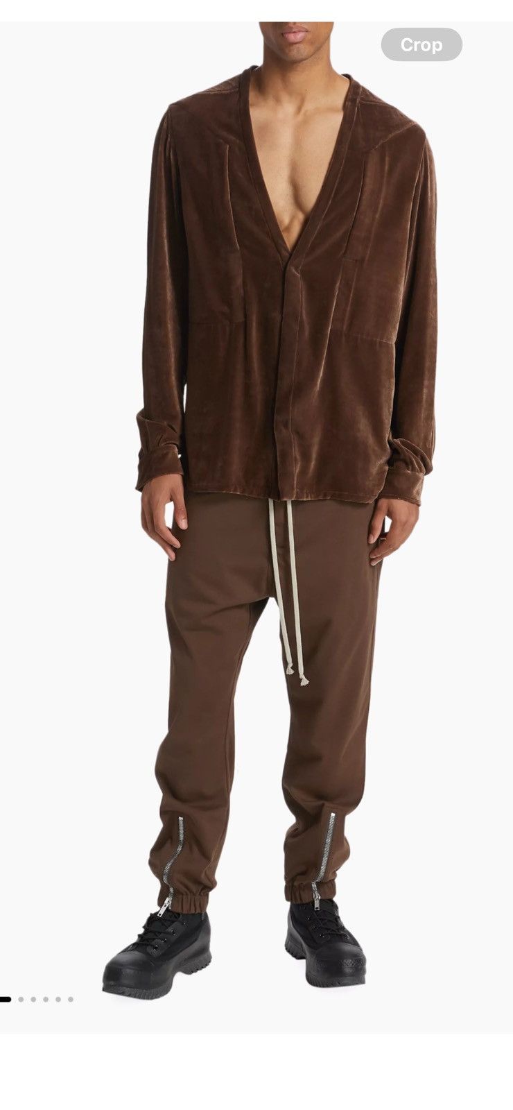Rick Owens Rick Owens Babel F/W 23 pants. 52/34. $1450 Size US 36 / EU 52 - 1 Thumbnail