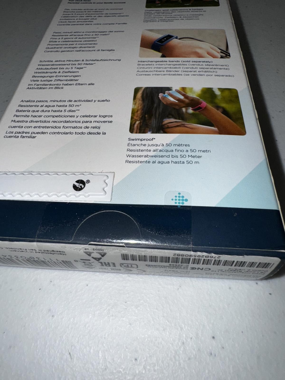 Fitbit Fitbit Ace 2 - Activity Tracker for Kids 6+ - Blue NEW Size ONE SIZE - 3 Thumbnail