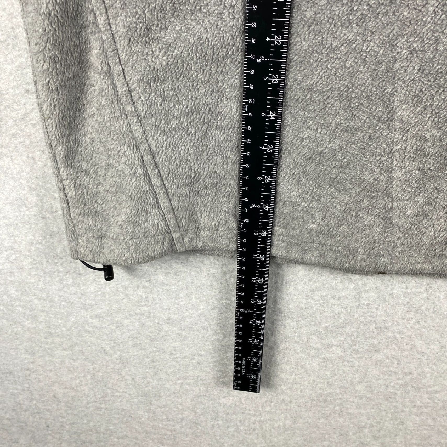 Vintage Columbia Jacket Mens L Gray Fleece Full Zip Casual Windbreaker Regular Fit Front Pockets Logo All Seasons Size US L / EU 52-54 / 3 - 7 Thumbnail