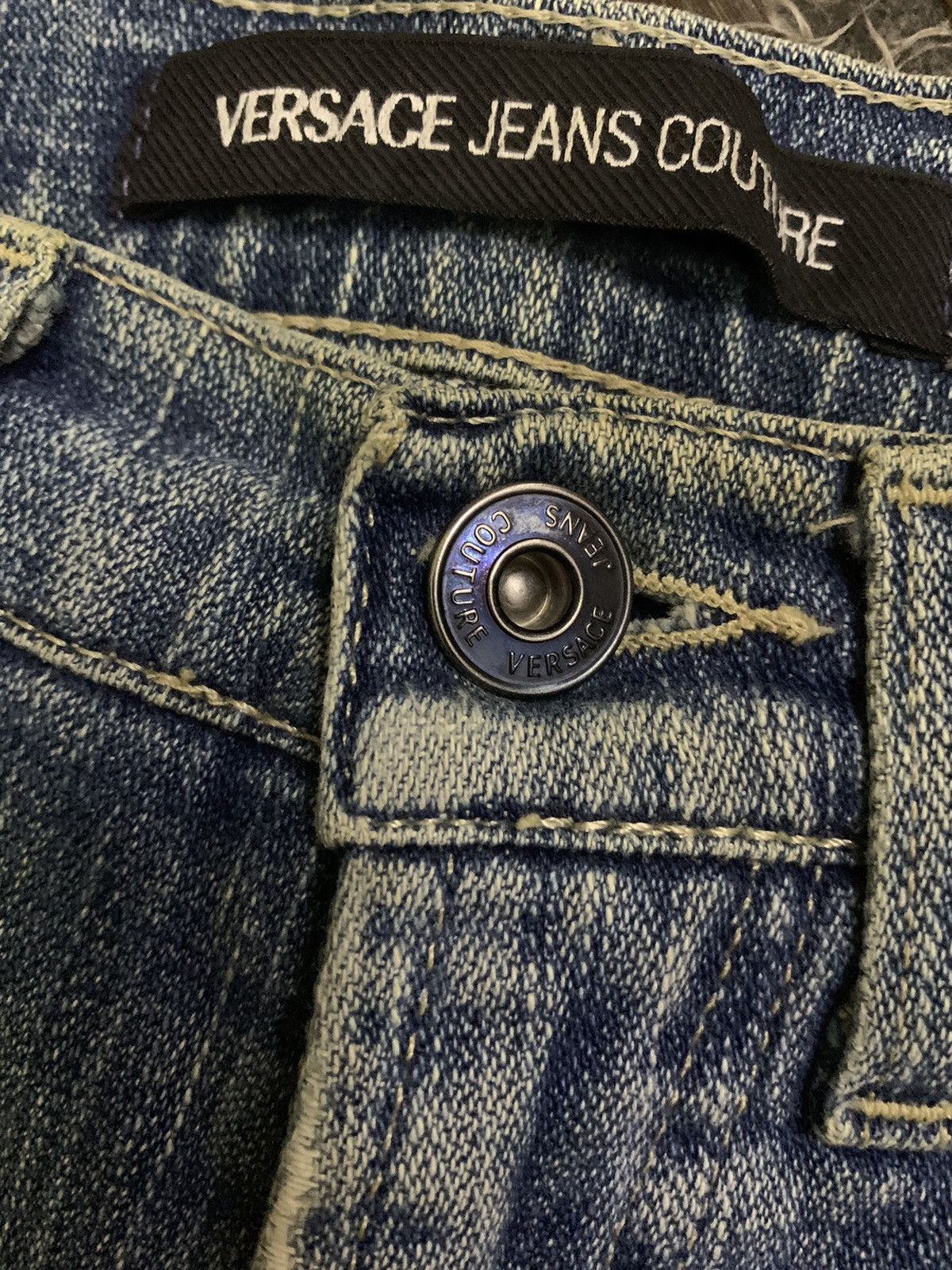 Versace Jeans Couture Vtg Versace Jeans Couture Denim Size 27" / US 4 / IT 40 - 7 Thumbnail