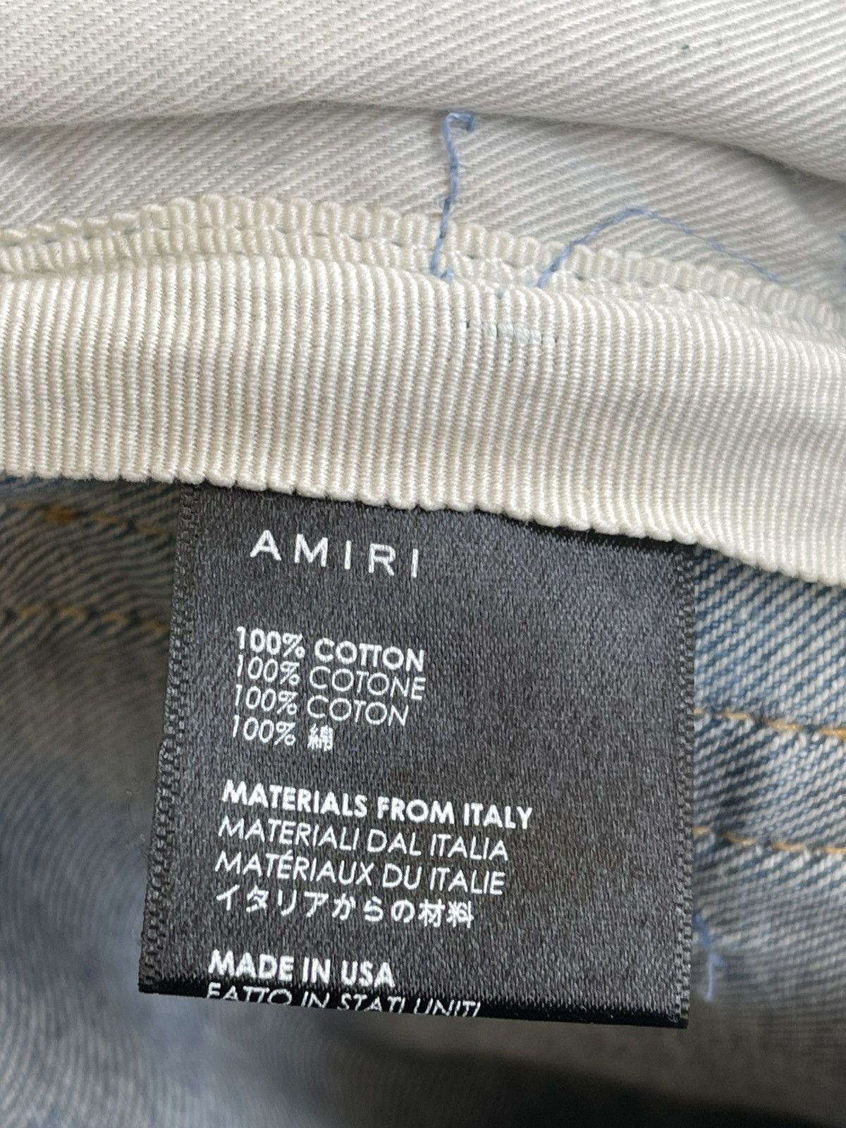 Amiri Size 28 - Amiri Chemist Denim Stars Skinny Jeans Very Rare Size US 28 / EU 44 - 9 Thumbnail