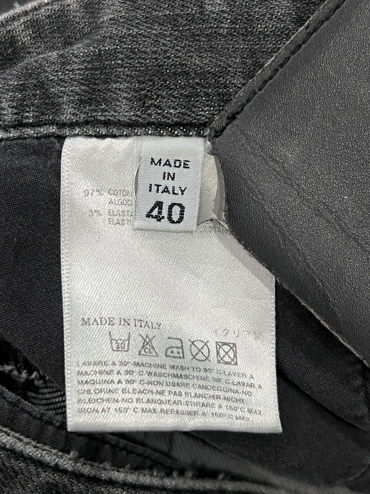 Maison Margiela Maison Martin Margiela Line 14 Distressed Slim Denim Jeans Size 27" / US 4 / IT 40 - 10 Thumbnail