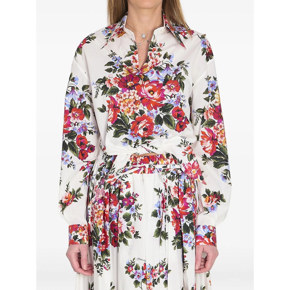 Dolce & Gabbana Dolce & Gabbana WHITE Tops - Shirts Size M / US 6-8 / IT 42-44 - 1 Thumbnail