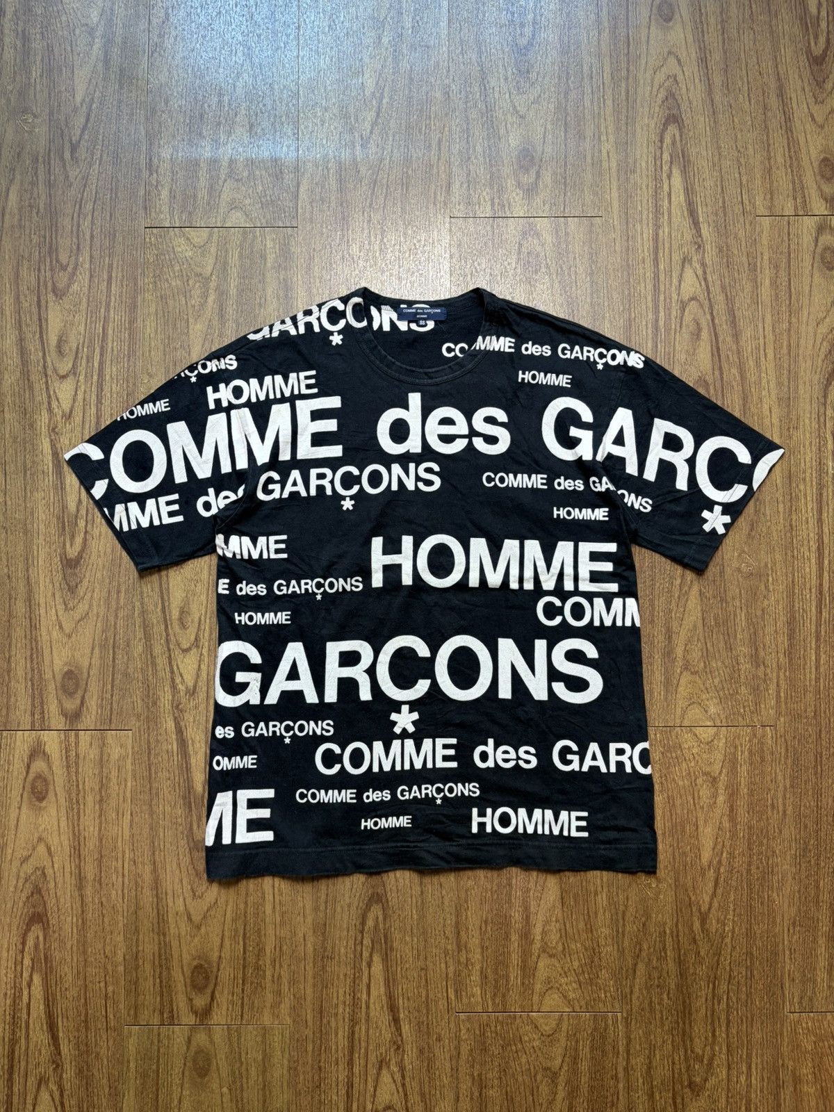 AD2006 CDG Homme All Over Logo Tee