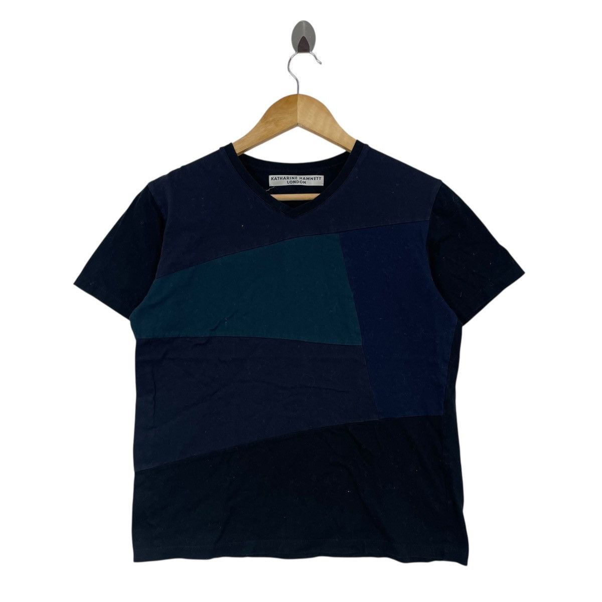 Katharine Hamnett London Vintage Katharine Hamnett London Patchwork Tshirt Size US S / EU 44-46 / 1 - 2 Thumbnail