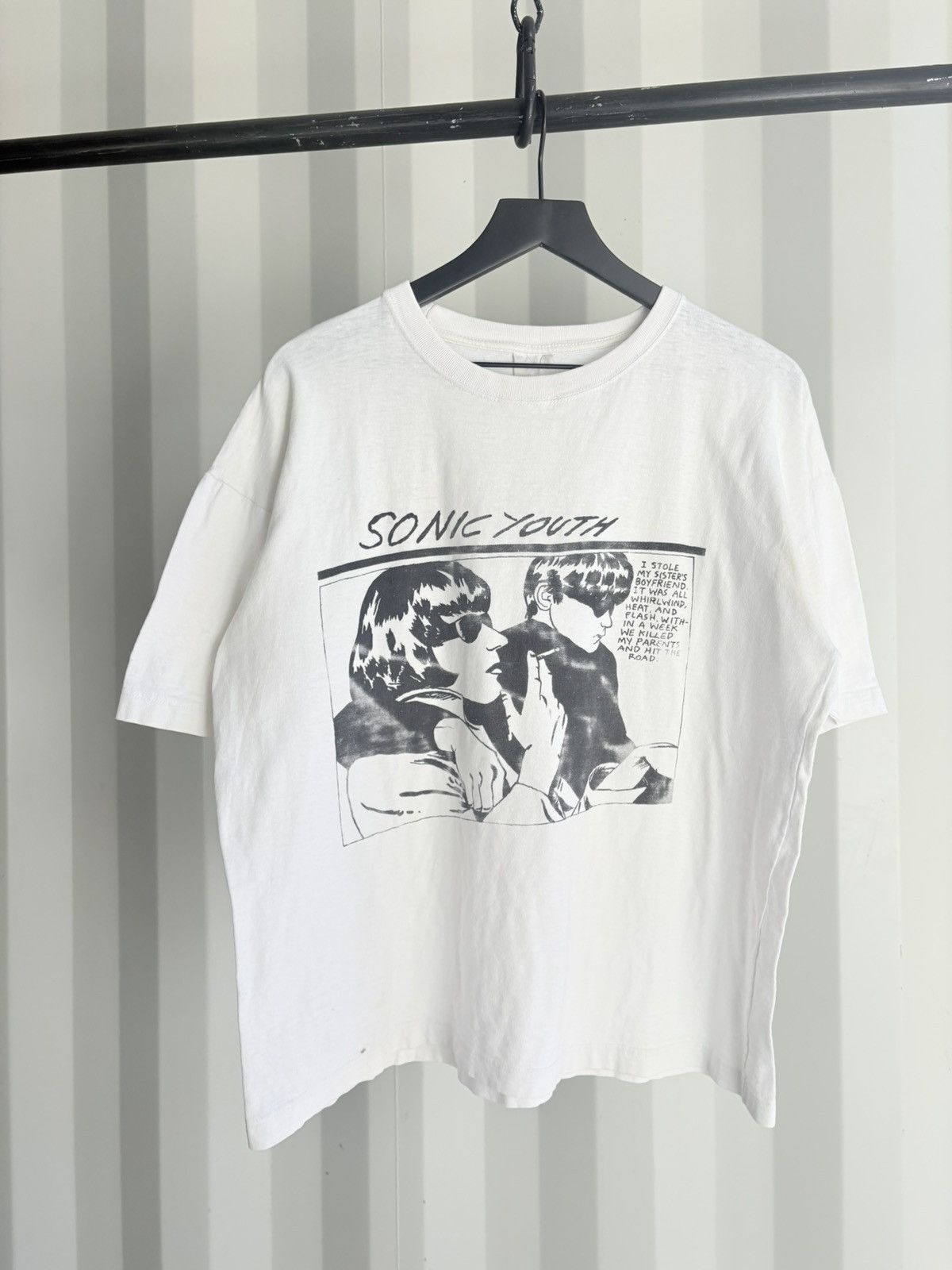 Band Tees × Vintage Vintage Sonic Youth Rather Ripped Shirt | Grailed