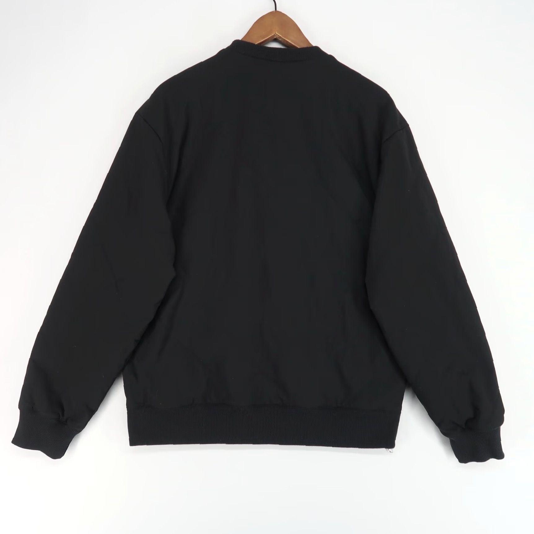 Adidas Adidas Go To Pullover Mens M Black Quilted Crewneck Side Zip Golf Shirt Size US M / EU 48-50 / 2 - 2 Thumbnail