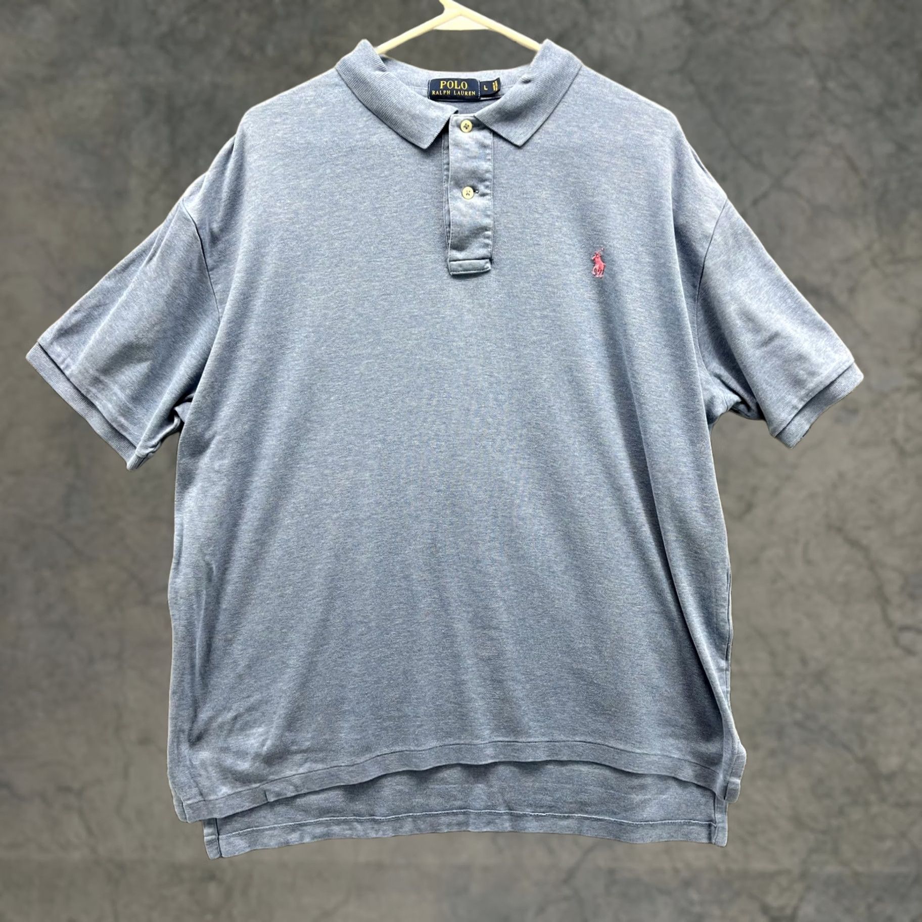 Polo Ralph Lauren Polo Ralph Lauren Polo Shirt Mens Large Blue Pink Pony 100% Cotton Casual Size US L / EU 52-54 / 3 - 1 Thumbnail