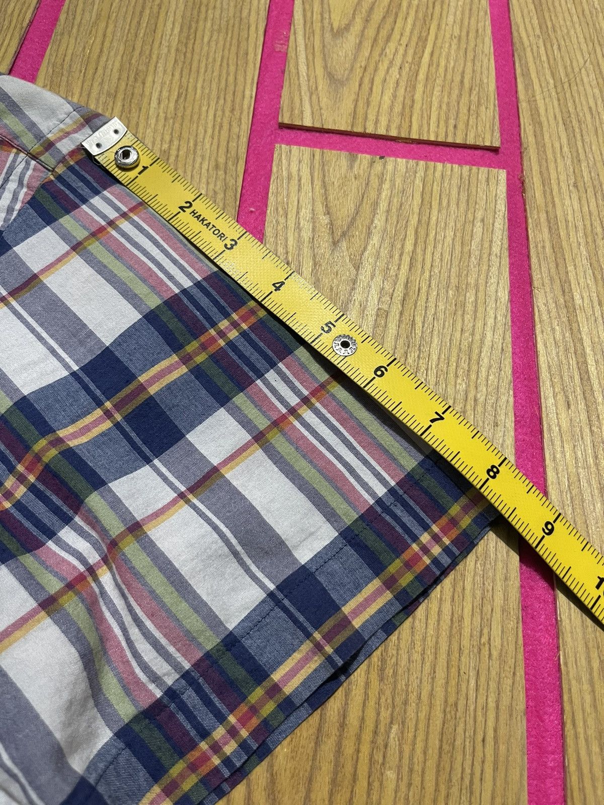 Ralph Lauren Y2K RALPH LAUREN checkered short sleeve t-shirt Size US M / EU 48-50 / 2 - 10 Thumbnail