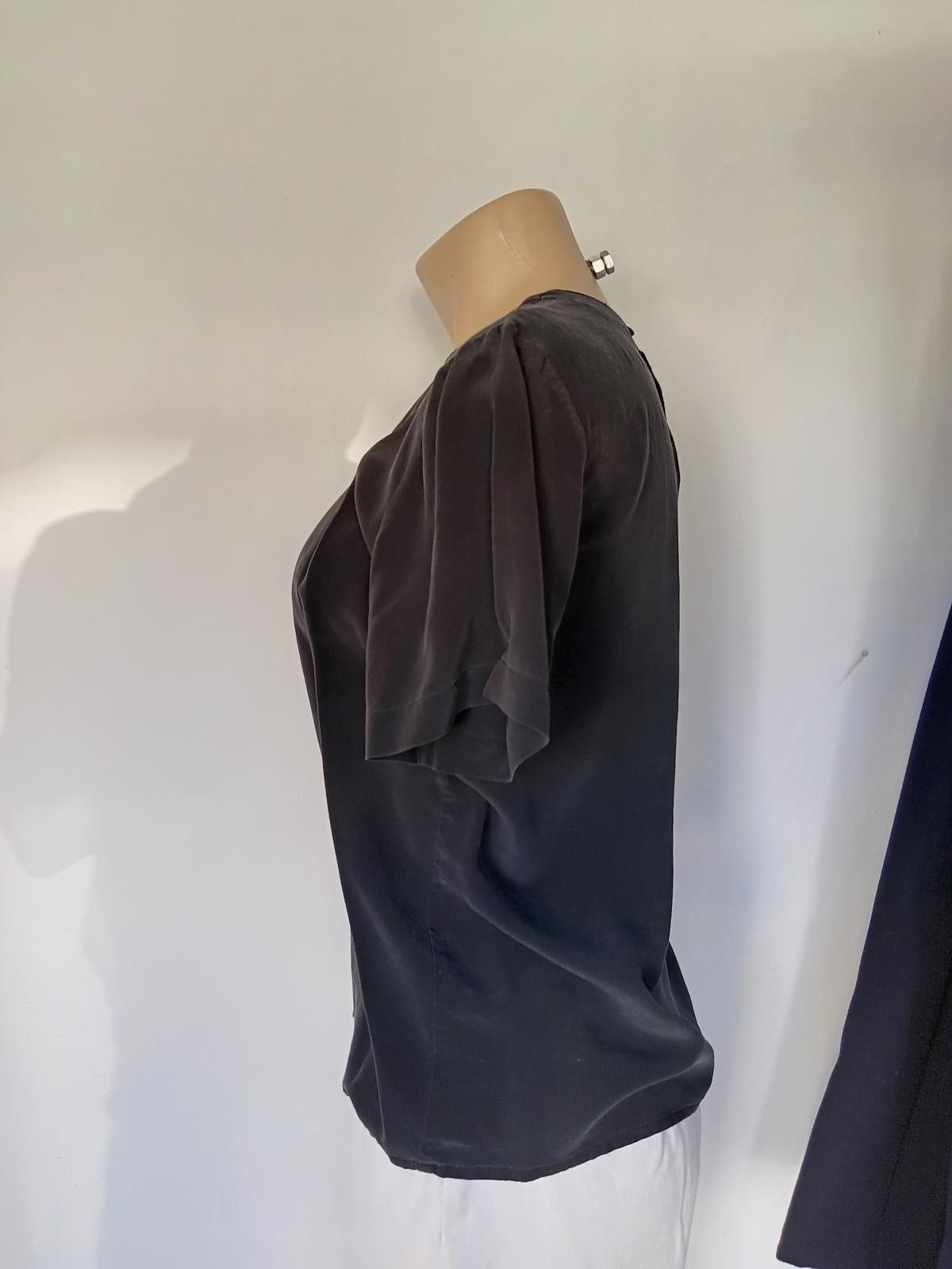 Designer Elegant Bethany Silk Blend Top - Size M Size M / US 6-8 / IT 42-44 - 6 Thumbnail