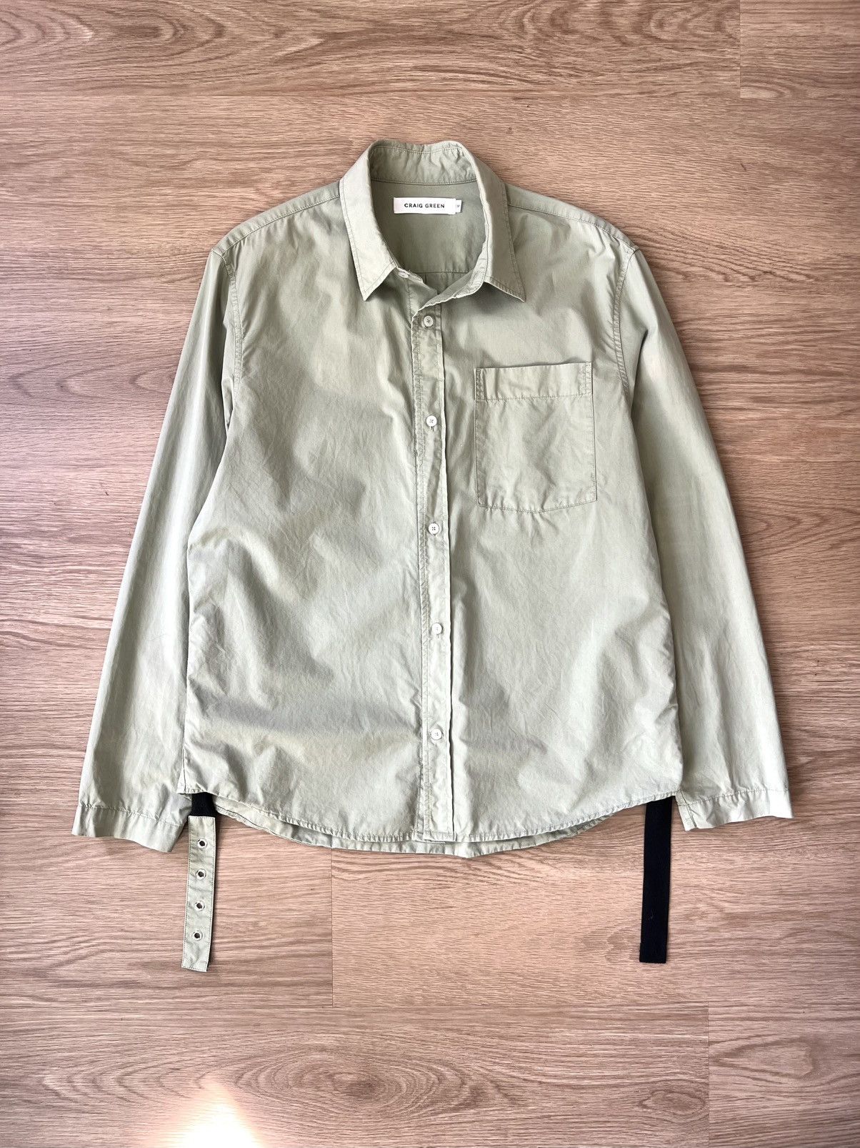 Craig Green Craig Green Worker Shirt Military Acid Cotton Poplin M Size US M / EU 48-50 / 2 - 1 Thumbnail