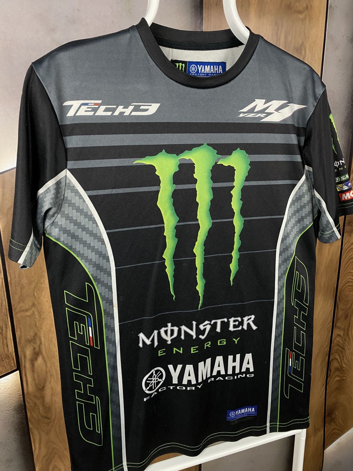 Yamaha 🏁T-Shirt Yamaha Monster Tech3 M1 Racing Jersey Tee🏁 Size US S / EU 44-46 / 1 - 3 Thumbnail
