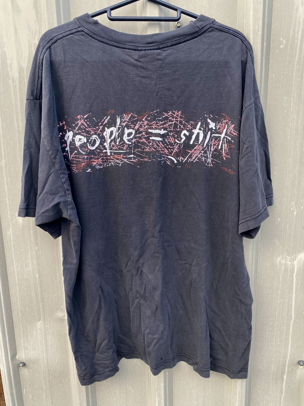 Band Tees × Vintage vtg Slipknot people=shit band tee Size US L / EU 52-54 / 3 - 2 Thumbnail