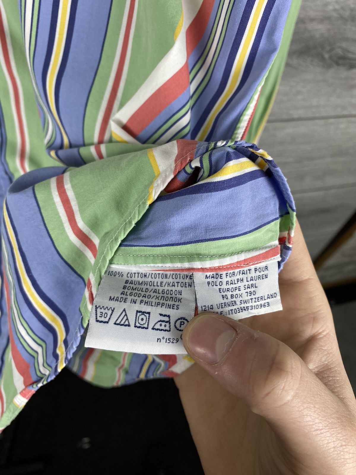 Polo Ralph Lauren Mens Vintage Polo Ralph Lauren Striped Shirt Button Up Size US M / EU 48-50 / 2 - 11 Thumbnail