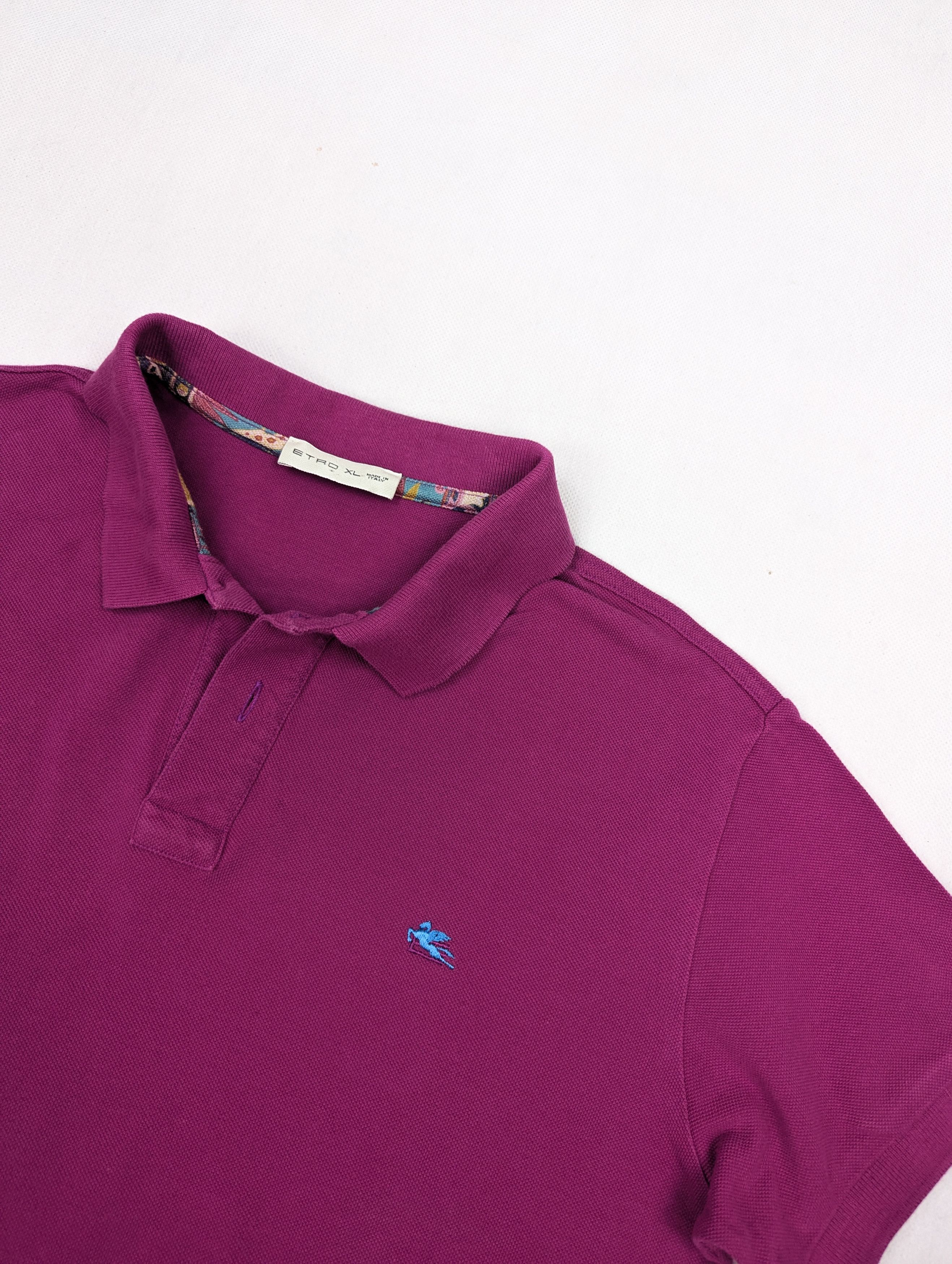 Etro Etro pink polo shirt S Size US S / EU 44-46 / 1 - 2 Thumbnail