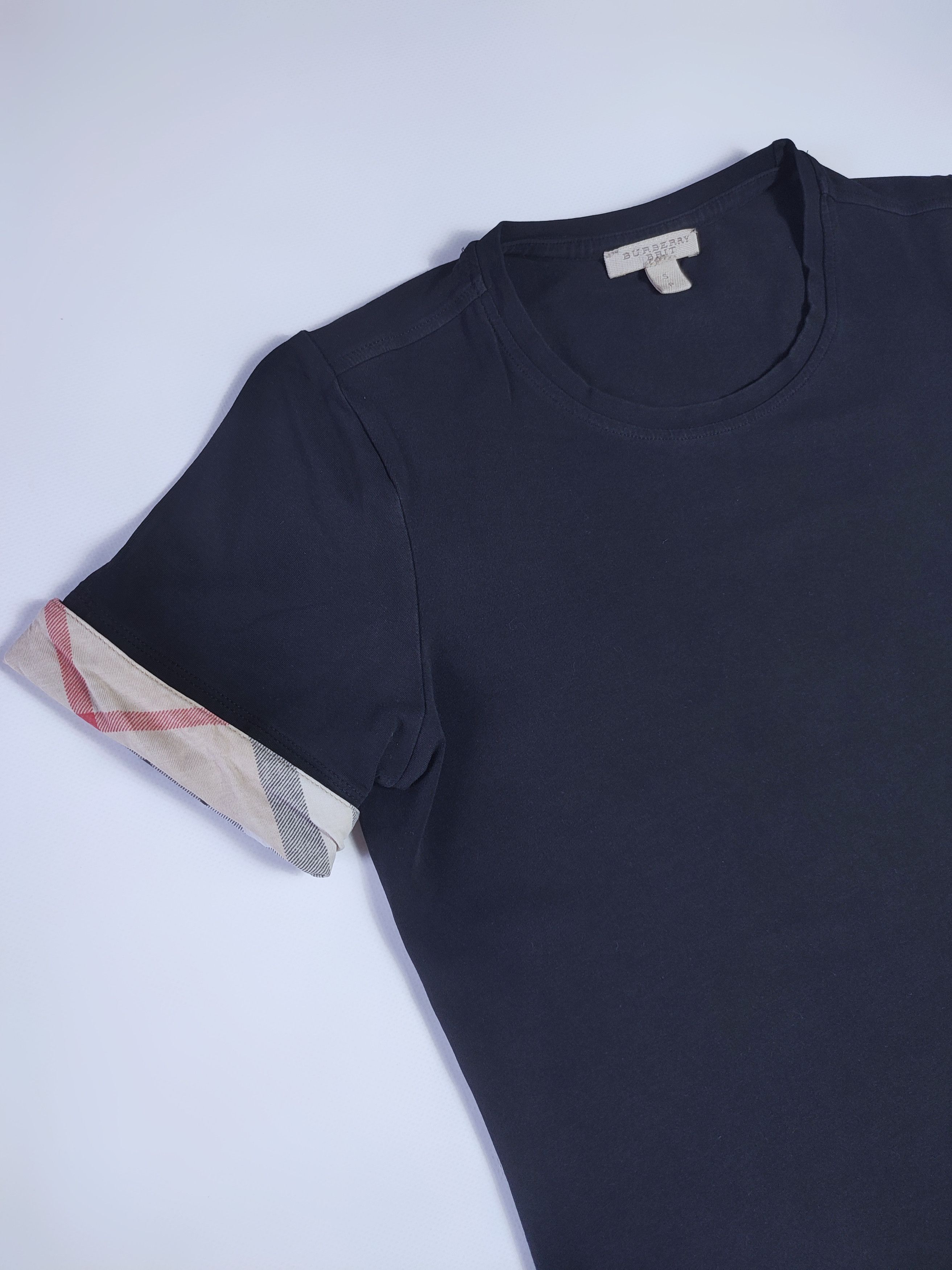 Burberry Burberry Nova check slim stretch t-shirt Size US S / EU 44-46 / 1 - 9 Thumbnail