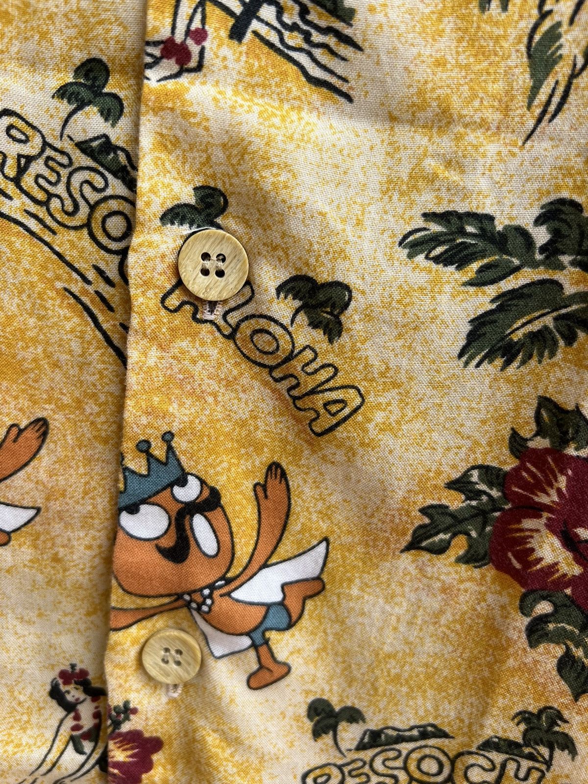 Vintage Resocha JAL Japan Hula Girl Oversized Rayon Hawaiian Size US L / EU 52-54 / 3 - 10 Thumbnail