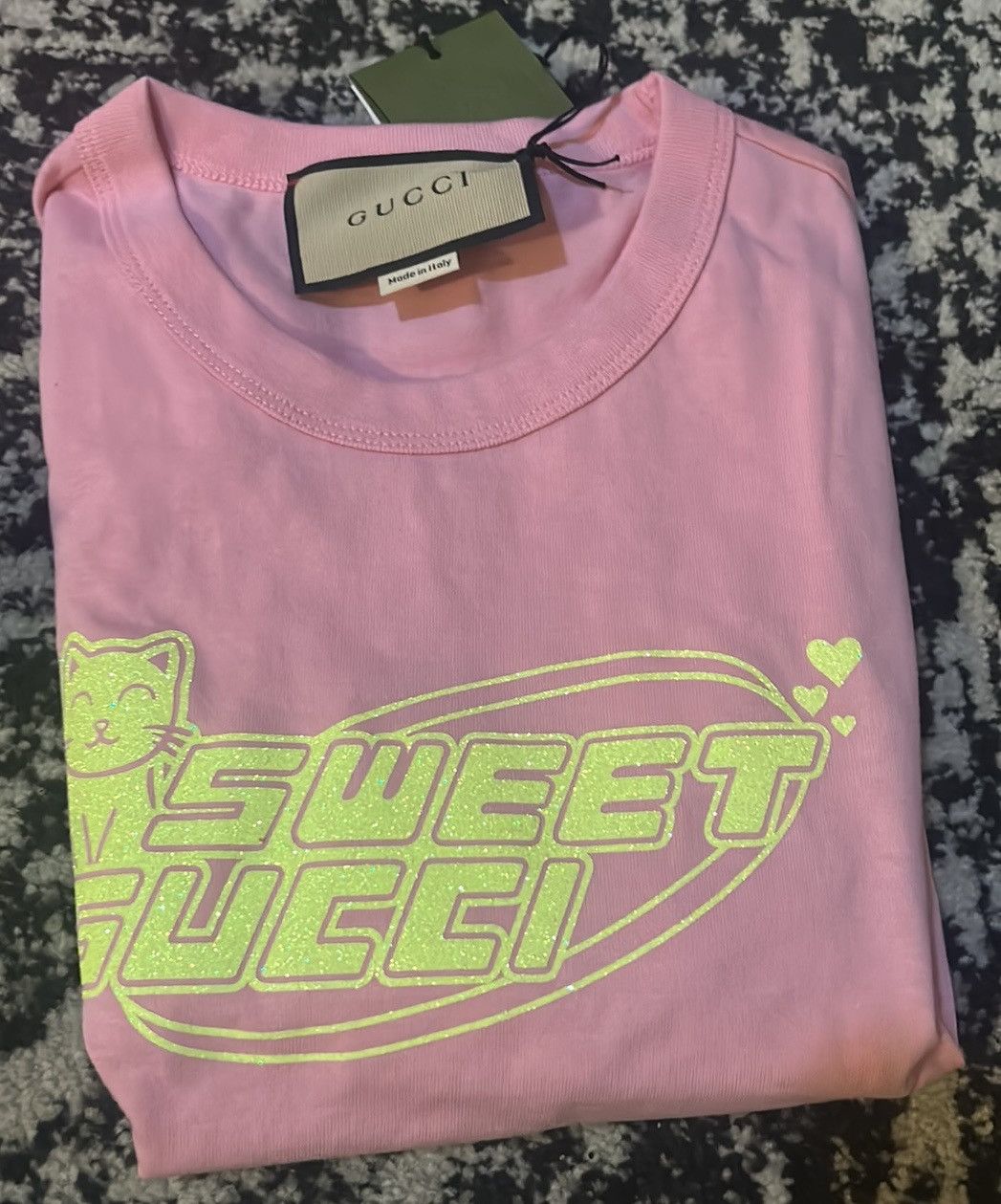 Gucci Gucci Sweet Gucci Cotton Jersey T-shirt size S Size S / US 4 / IT 40 - 7 Thumbnail