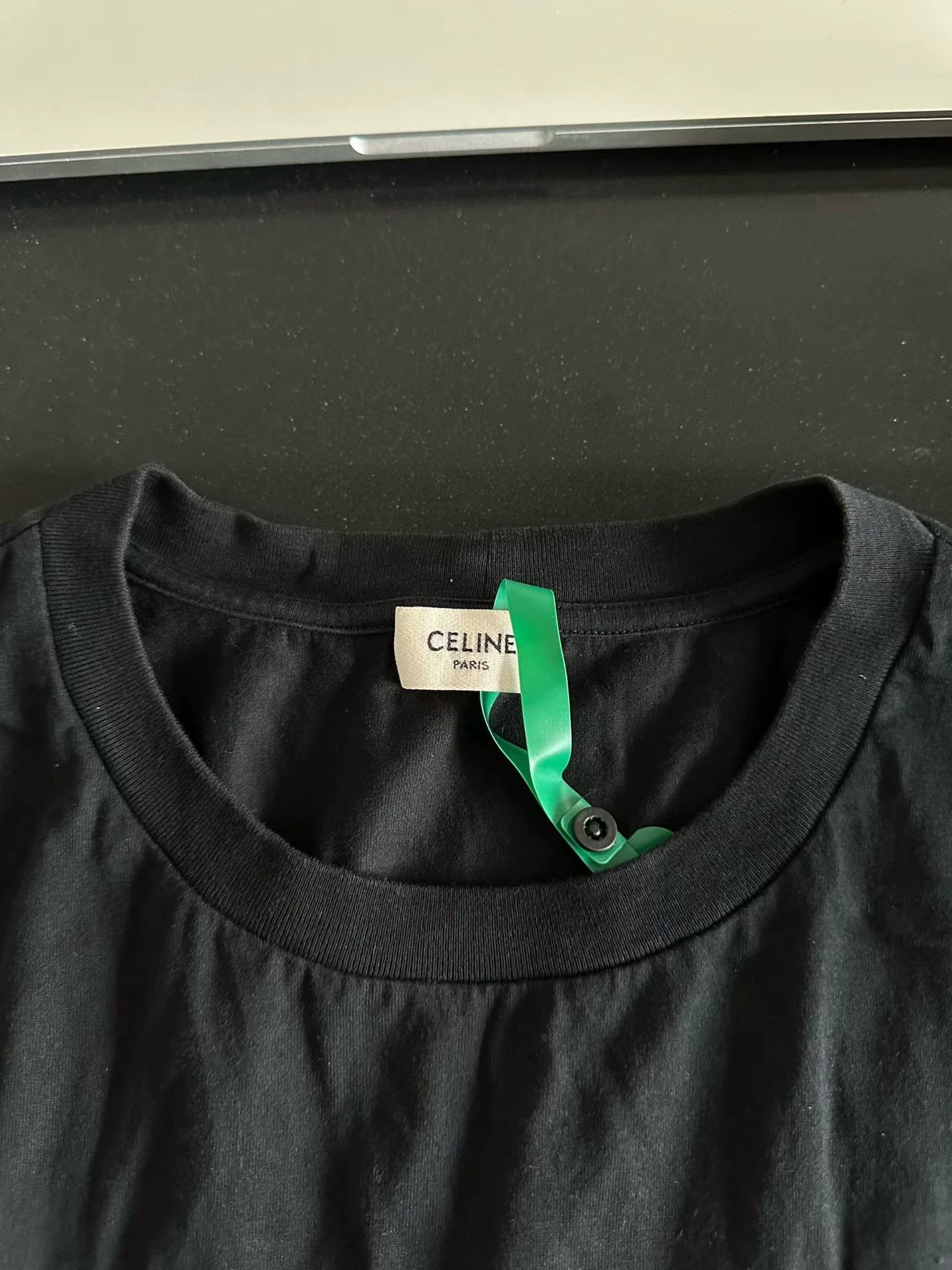 Celine Celine Triomphe Embroidered Logo S/S Tee S New Size US S / EU 44-46 / 1 - 3 Thumbnail