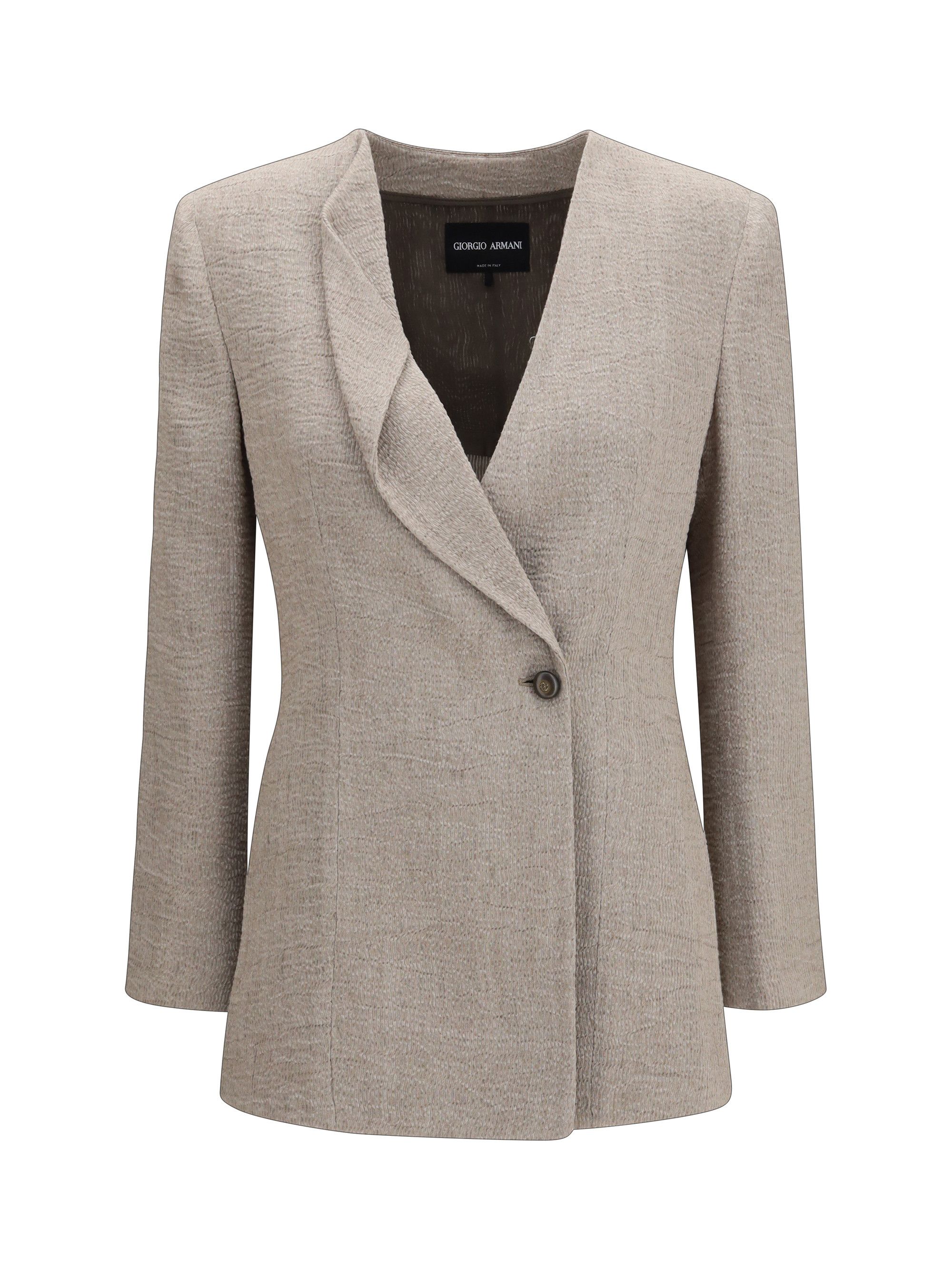 Giorgio Armani Linen Blazer Size M / US 6-8 / IT 42-44 - 1 Thumbnail