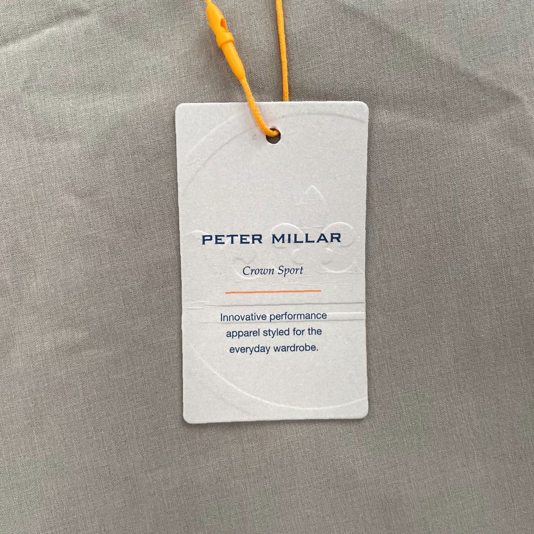 Peter Millar Peter Millar Shorts Mens 40 Tan Long Crown Sport Performance Short Flat Front Pockets Chino Be​ige NEW Size US 40 / EU 56 - 5 Thumbnail